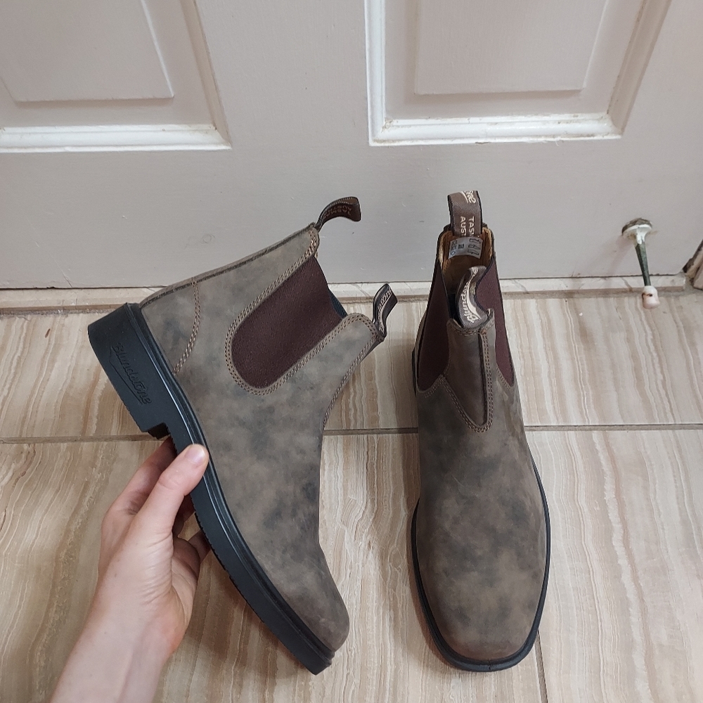 Blundstone Chelsea Rustic Brown Boot